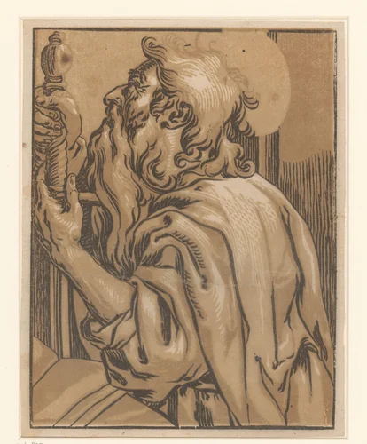 Apostel Paulus by Ludwig Büsinck, print, 1600-1669