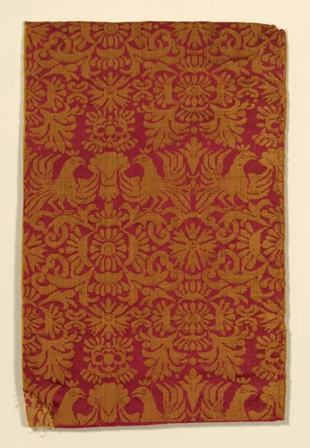 Fragment by Italy or Spain, textile, 1601-1700
