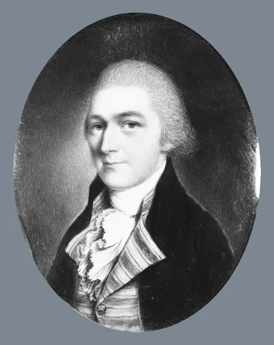 Major Greene, B.A. by John Ramage, artwork, 1777