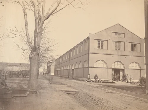 Workshops at Washington Arsenal by Lewis Emory Walker, photograph, 1858-1859