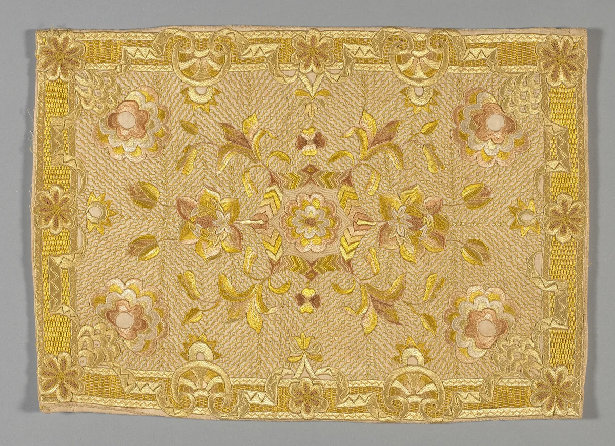 Pillow Sham by England, textile, 1710-1730