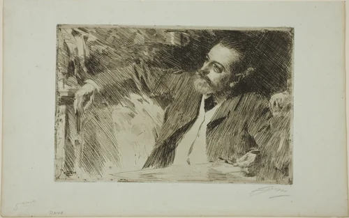 Antonin Proust by Anders Zorn, print, 1889