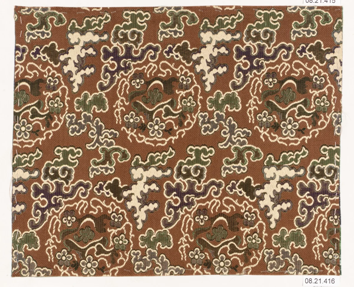 Textile sample by Unknown Designer, textile, 1900