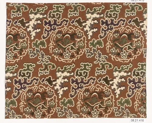 Textile sample by Unknown Designer, textile, 1900