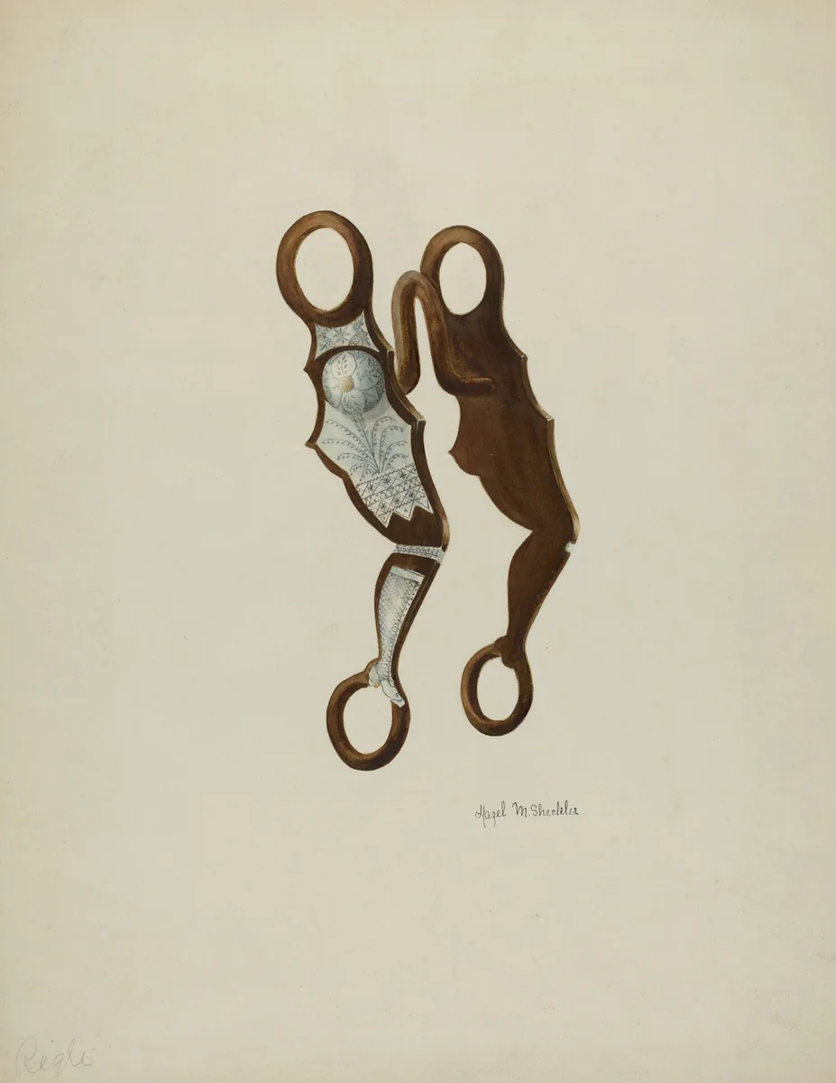 Bit by Hazel Sheckler, index of american design, 1940