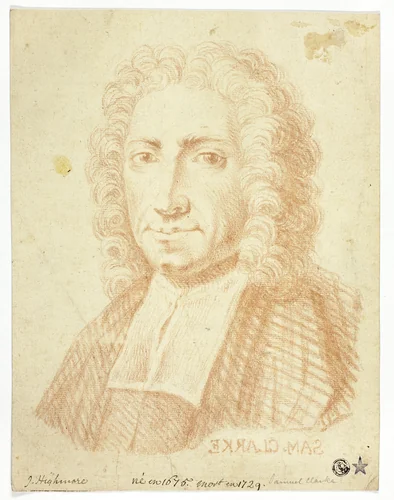Samuel Clarke by Joseph Highmore, drawing, 1700-1799