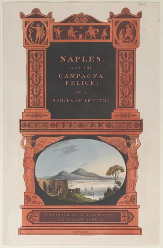 Frontispiece by Thomas Rowlandson, print, 1815