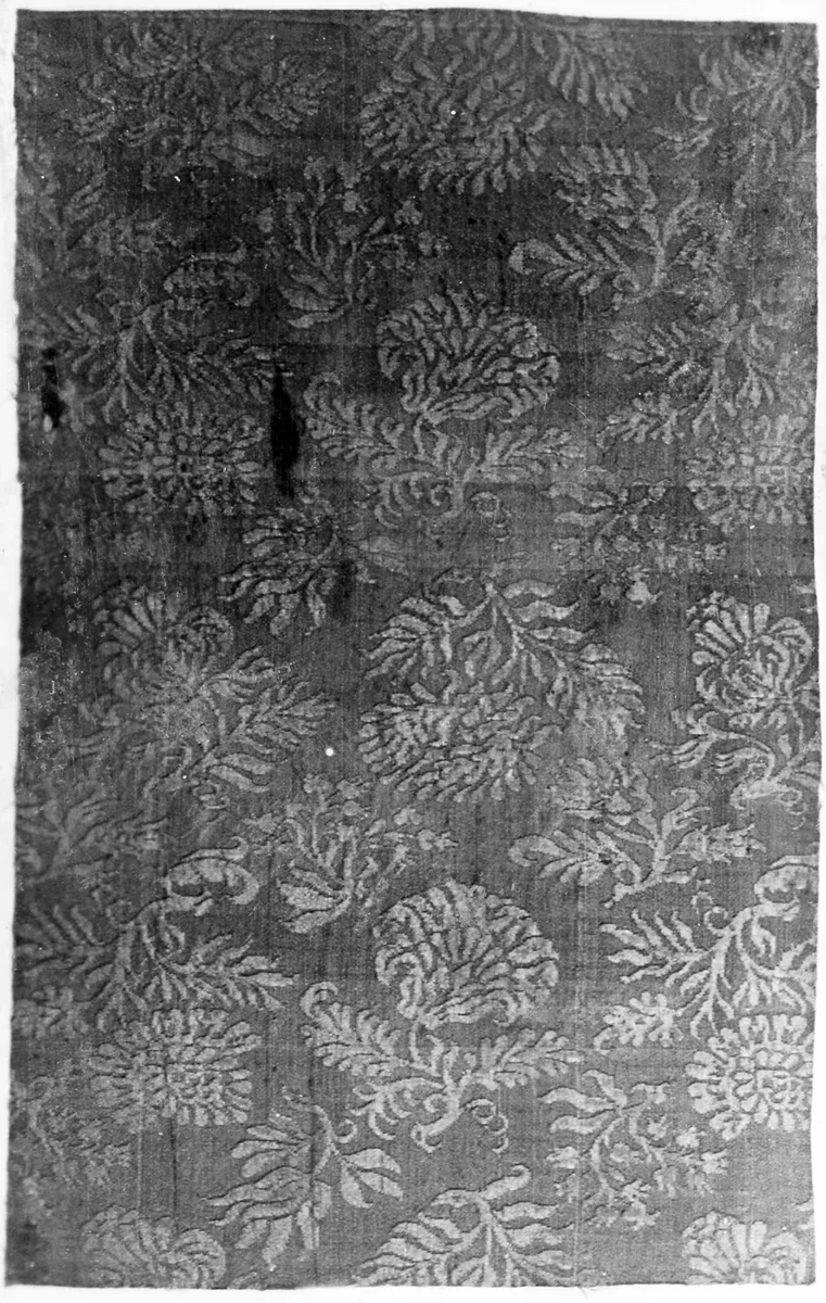 Fragment by Italy, textile, 1601-1650