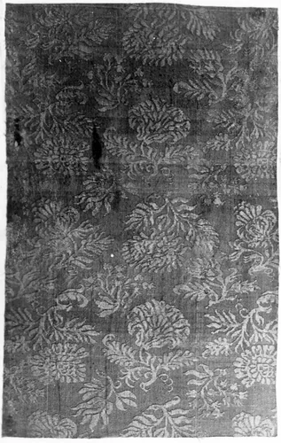 Fragment by Italy, textile, 1601-1650