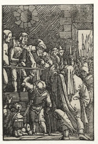 The Fall and Redemption of Man: Ecce Homo by Albrecht Altdorfer, print, 1510-1520