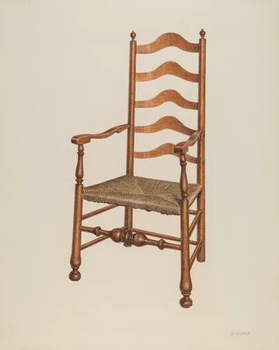 Armchair by Harry Eisman, index of american design, 1940