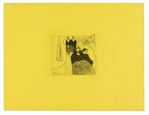 Old Women of Arles, from the Volpini Suite by Paul Gauguin, print, 1889