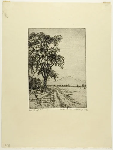 The Road to San Tan by Wallace DeWolf, print, 1918