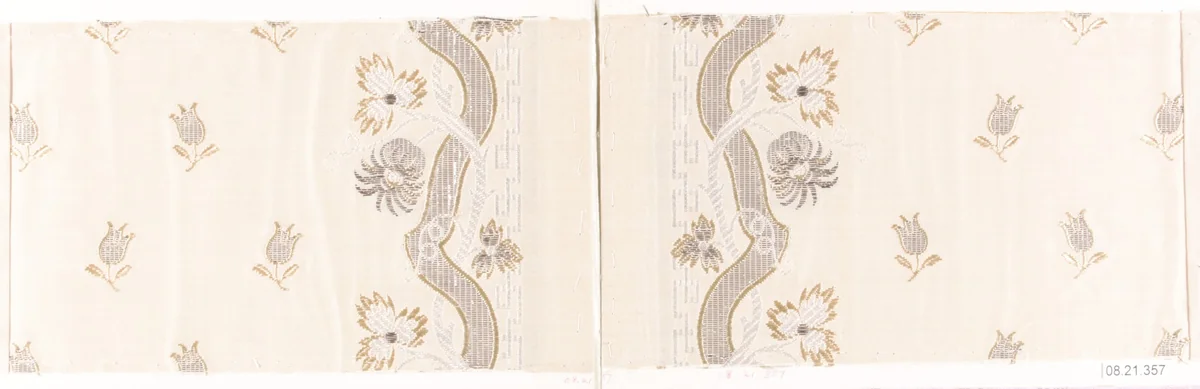 Textile sample by Unknown Designer, textile, 1900