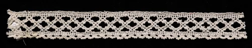 Bobbin Lace Insertion with Edging by Unknown, textile, 1540-1560