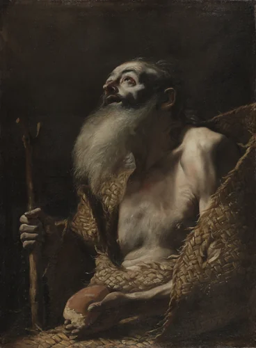 Saint Paul the Hermit by Mattia Preti, painting, 1657-1669