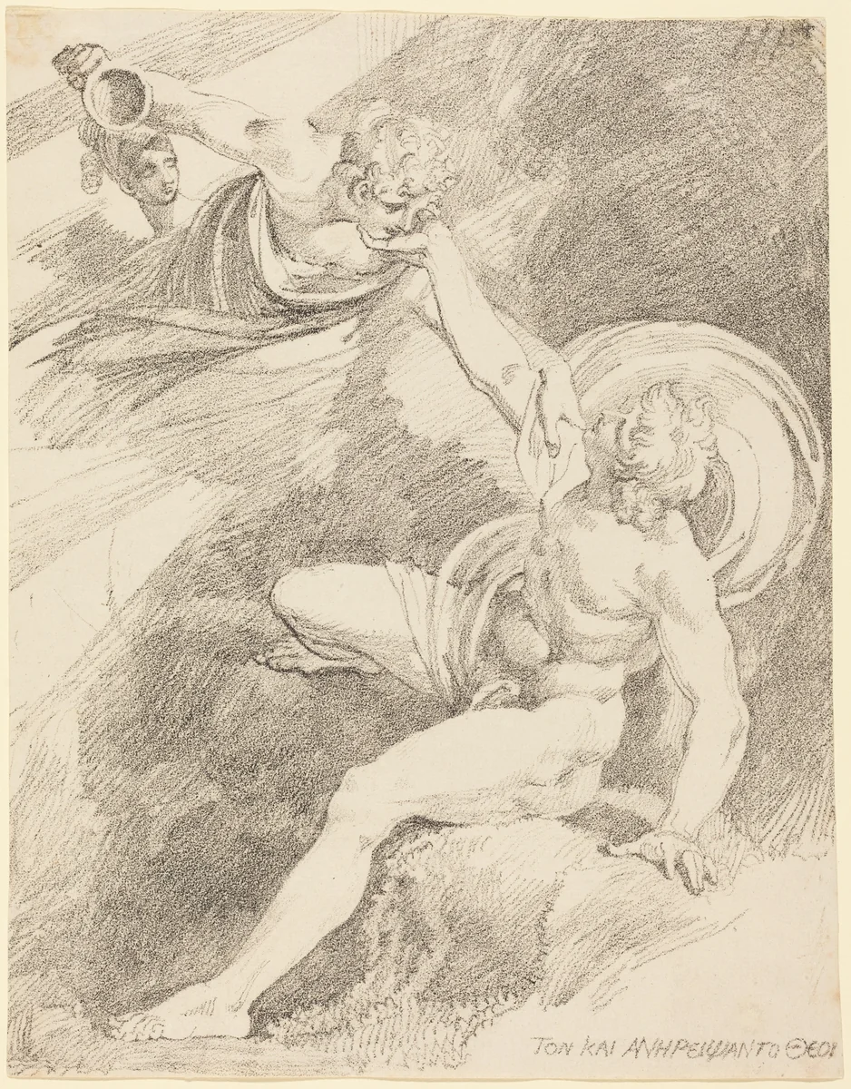 The Rape of Ganymede by Henry Fuseli, print, 1804