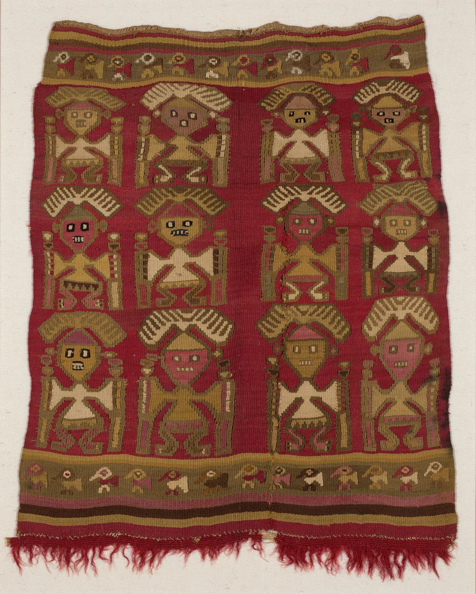 Fragment (Loincloth) by Chimú, textile, 1250-1470