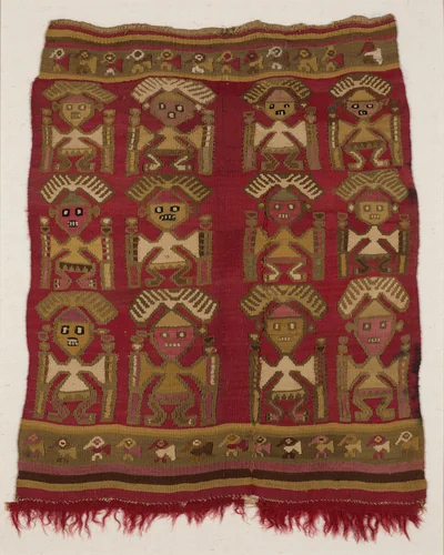 Fragment (Loincloth) by Chimú, textile, 1250-1470