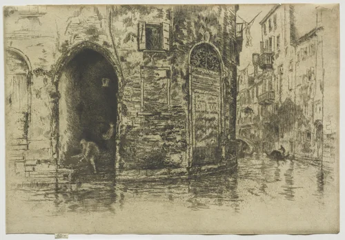 Two Doorways by James McNeill Whistler, print, 1880