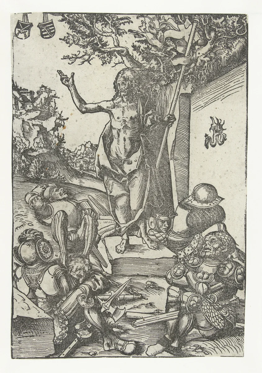 Opstanding by Unknown, print, 1509