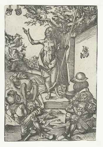 Opstanding by Unknown, print, 1509