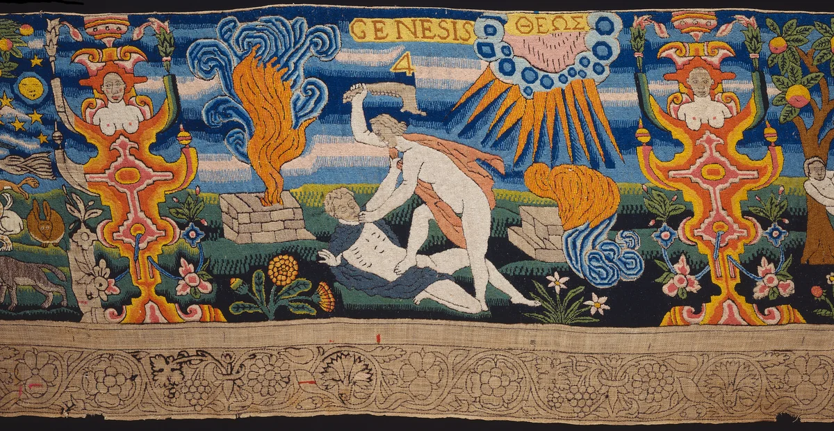 Valance or Frieze (Unfinished) by England, textile, 1601-1625