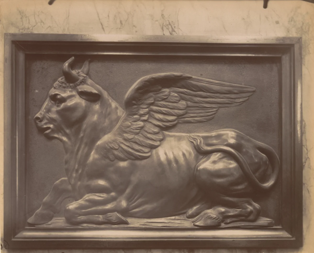 Saint-Sulpice (Chaire) by Eugène Atget, photograph, 1913