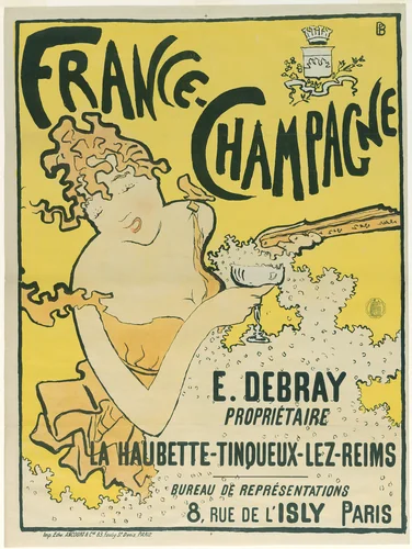 France-Champagne by Pierre Bonnard, print, 1889-1891