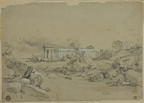 Pesto by William Leighton Leitch, drawing, 1824-1883