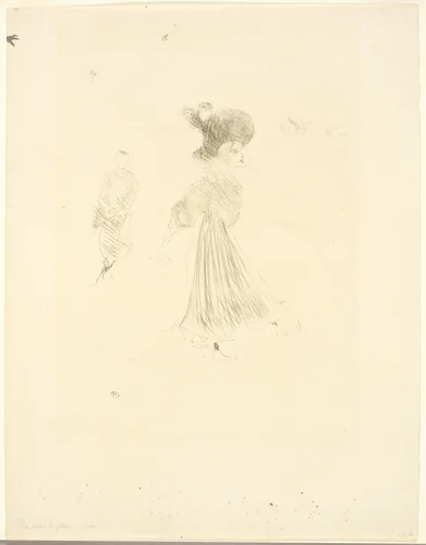 At the Ice Palace by Henri de Toulouse-Lautrec, print, 1895