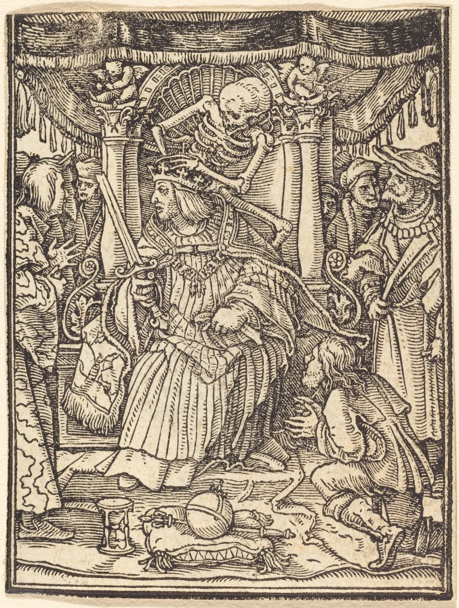 The Emperor by Hans Lützelburger, print, 1521-1531