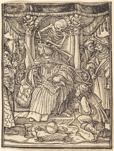 The Emperor by Hans Lützelburger, print, 1521-1531