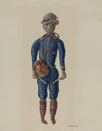 Doll by Verna Tallman, index of american design, 1938