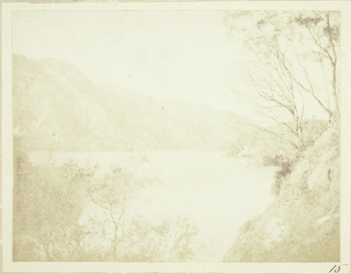 Scenery of Loch Katrine by William Henry Fox Talbot, photograph, 1844