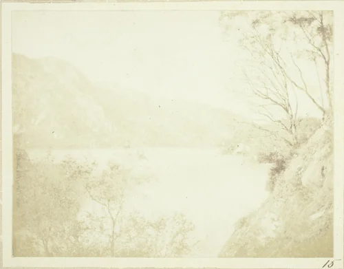 Scenery of Loch Katrine by William Henry Fox Talbot, photograph, 1844