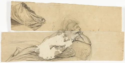 Studies of Nudes by Henry Fuseli, drawing, 1761-1825