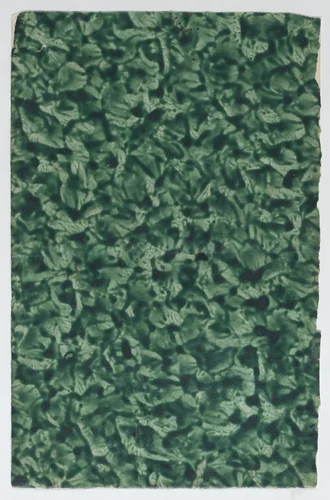 Green paste paper by anonymous, print, 1700-1800