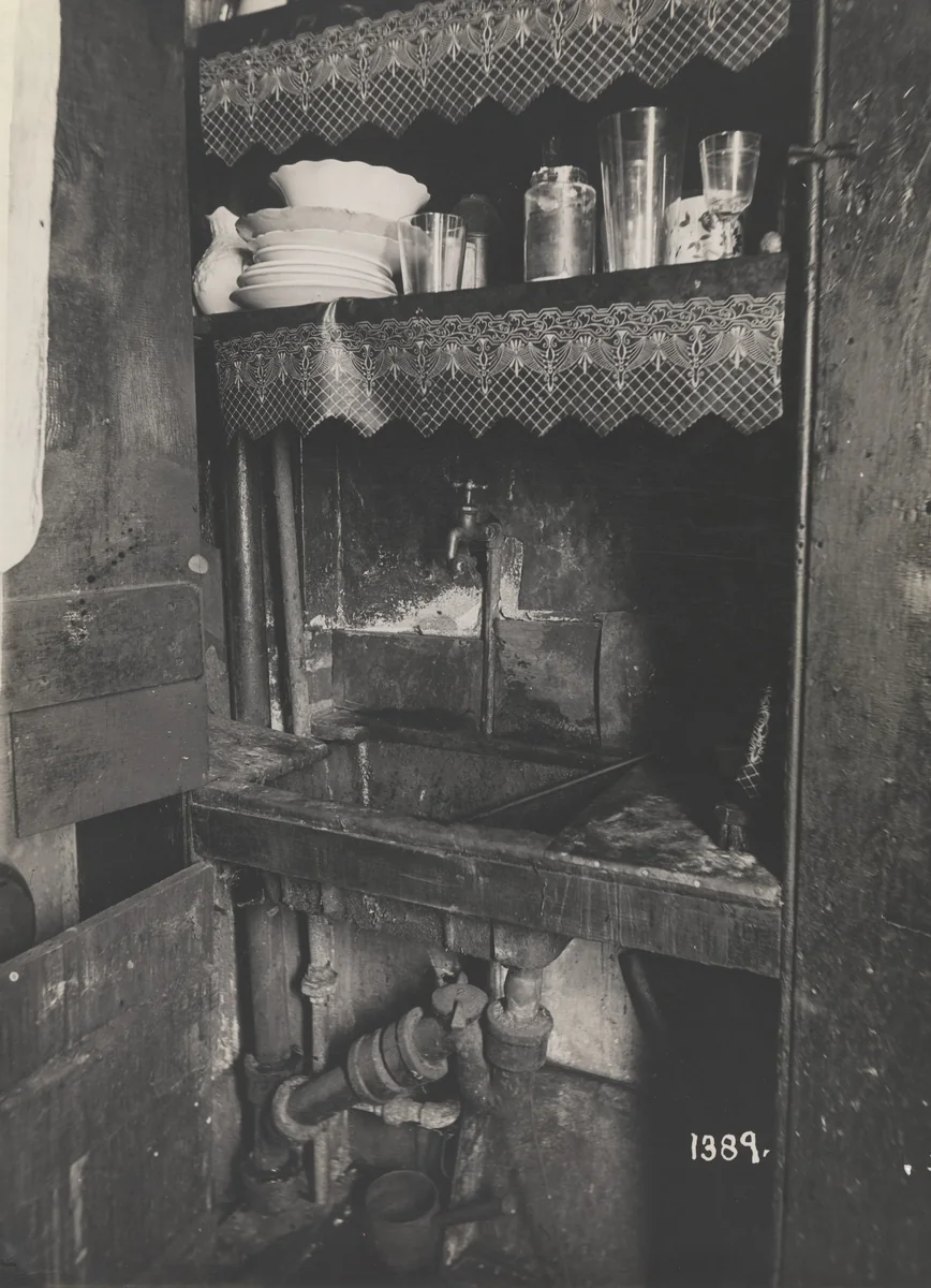 Untitled [New York tenement] by Unidentified Photographer, photograph, 1920
