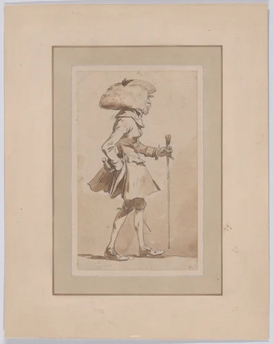 Design for "From Warwick Lane" by Philippe-Jacques de Loutherbourg, drawing, 1770-1780