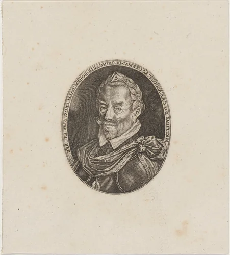 The Emperor Matthias by Simon van de Passe, print, 1595-1647