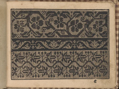 New Künstlichs Modelbuch (Page 17 recto) by Bernhard Jobin, book, 1600