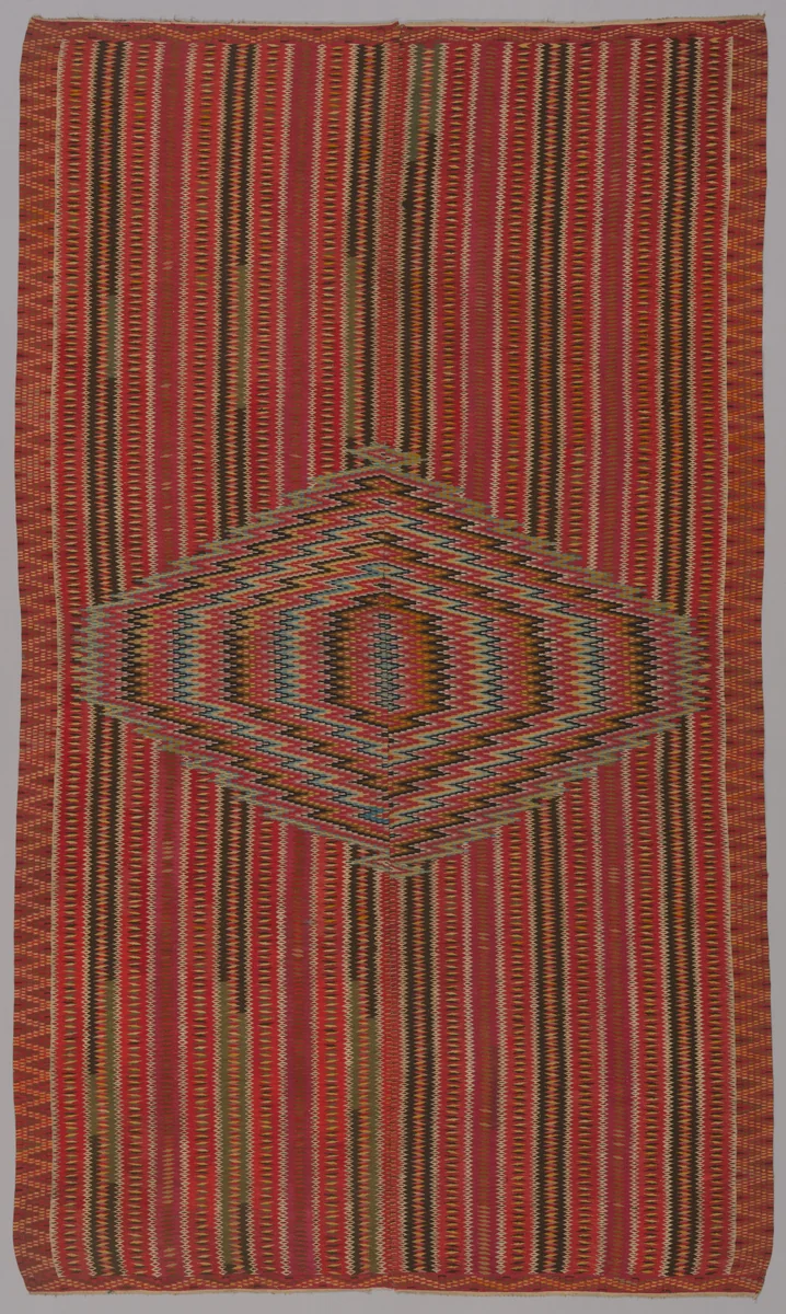 Sarape by Mexico, textile, 1750-1800