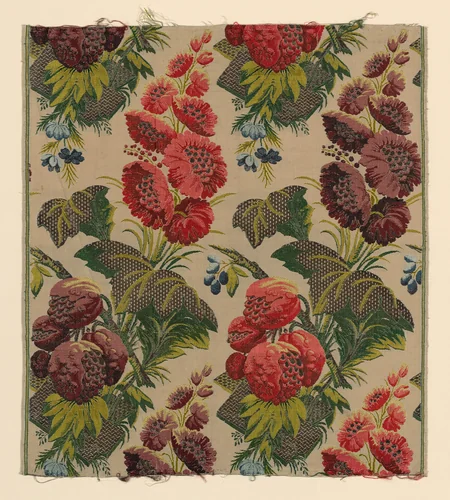 Panel (Furnishing Fabric) by Jean Revel, textile, 1724-1745