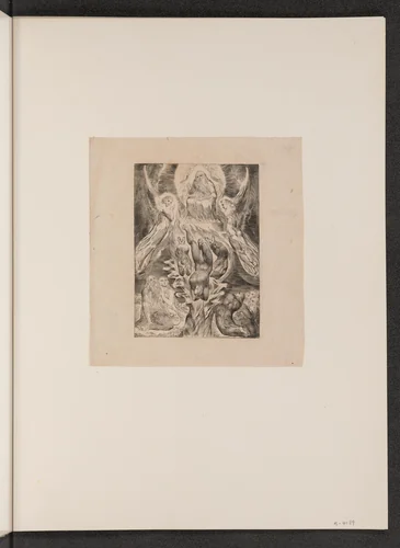 The Fall of Satan by William Blake, portfolio, 1825