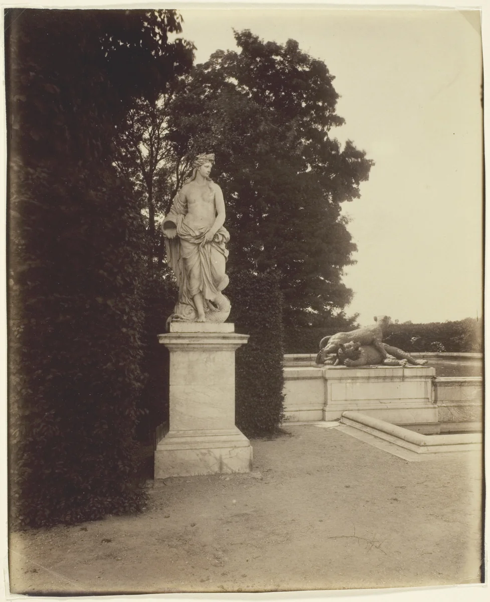 Versailles, L'Eau par Legras by Jean-Eugène-Auguste Atget, photograph, 1901