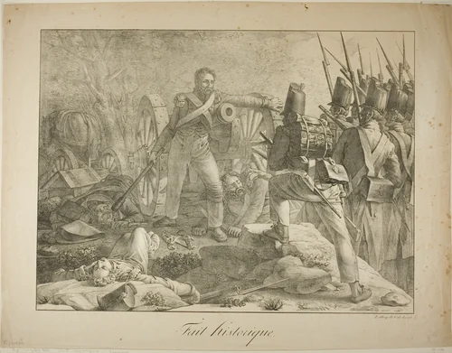 Historic Fact by Pierre Roch Vigneron, print, 1809-1872