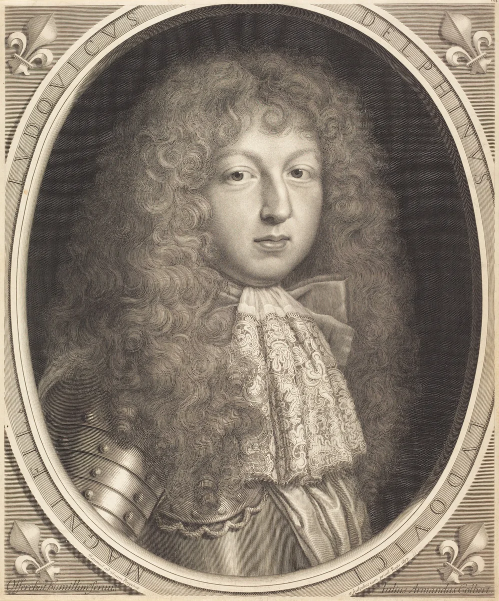 Louis, Dauphin de France by Robert Nanteuil, print, 1677