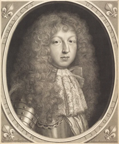 Louis, Dauphin de France by Robert Nanteuil, print, 1677