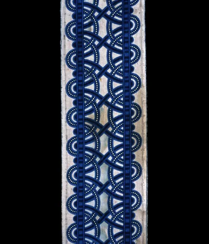 Border by England or United States, textile, 1801-1900